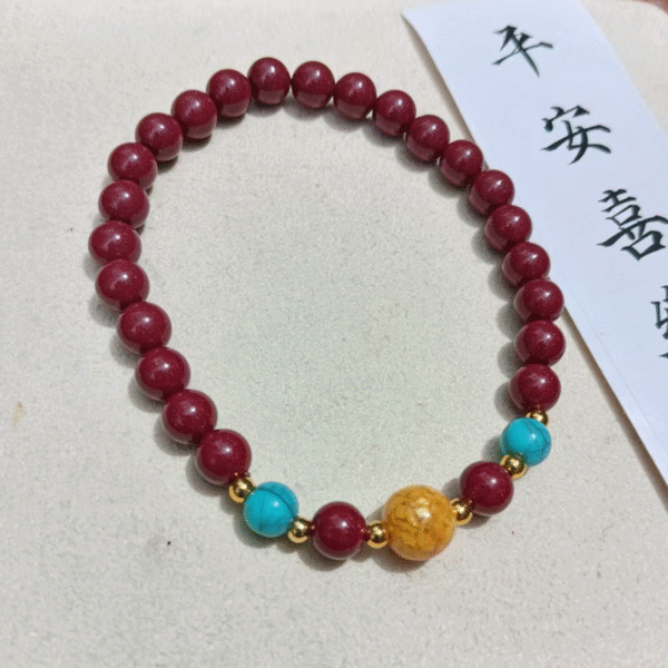 Cinnabar Bead Bracelet Collection - Image 17