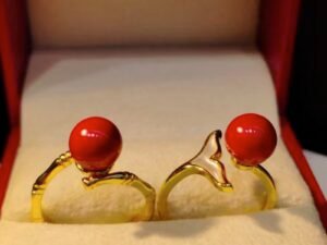 Vermilion Cinnabar Ring Collections