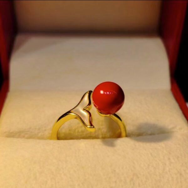 Vermilion Cinnabar Ring Collections - Image 4