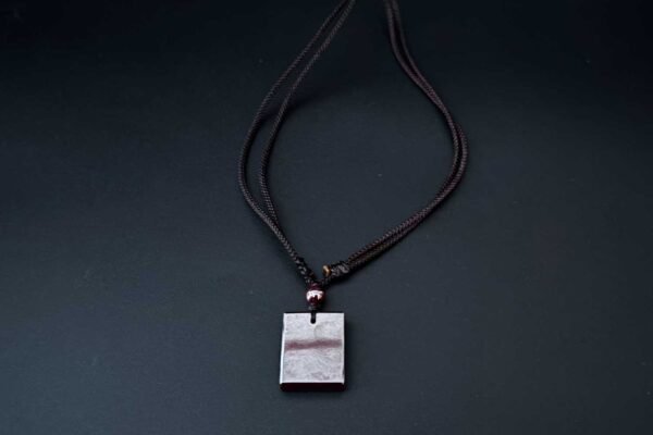 Cinnabar Raw Stone Pendant - Image 2
