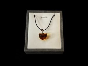 Golden Amber Pendant