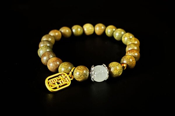 Sandalwood Bead Bracelet: Echoes of Ancient Temples - Image 2
