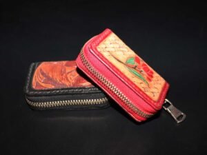 Artisan Leather Carving Wallet