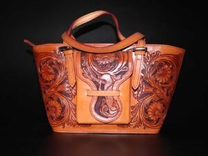 Leather Carved Collection: Journey Through Mountains and Rivers