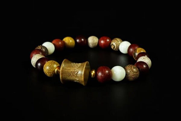 Sandalwood Bead Bracelet: Echoes of Ancient Temples - Image 5