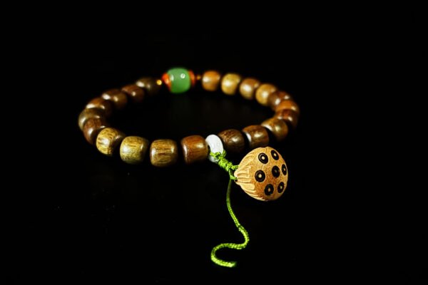 Sandalwood Bead Bracelet: Echoes of Ancient Temples - Image 6