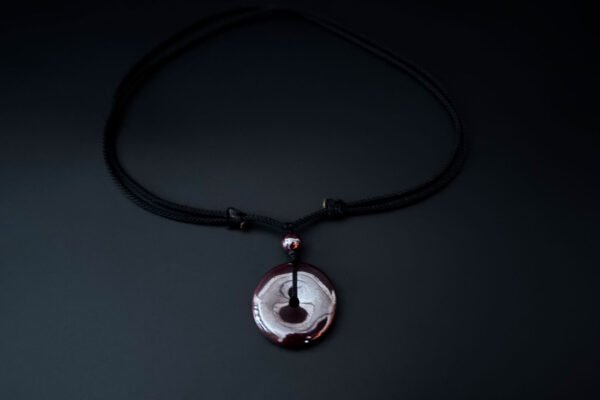 Cinnabar Raw Stone Pendant